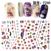 F260 DIY Design 3D Self Adhesive Halloween Nail Art Sticker