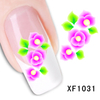 XF1031-1036 Flower Water Nail Sticker