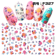 F327 DIY Design 3D Self Adhesive Flower Nail Art Sticker