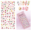 MT099-102 3D Fruits Series Nail Art Sticker