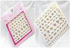 G031-036 3D Gold Nail Art Sticker