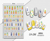CA-286 3D Pineapple Party Nail Sticker