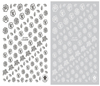CB-034 3D Flower Nail Art Sticker