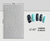 CC-027 3D White Transparent Bubble Nail Sticker