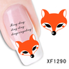 XF1289-1294 Water Nail Sticker