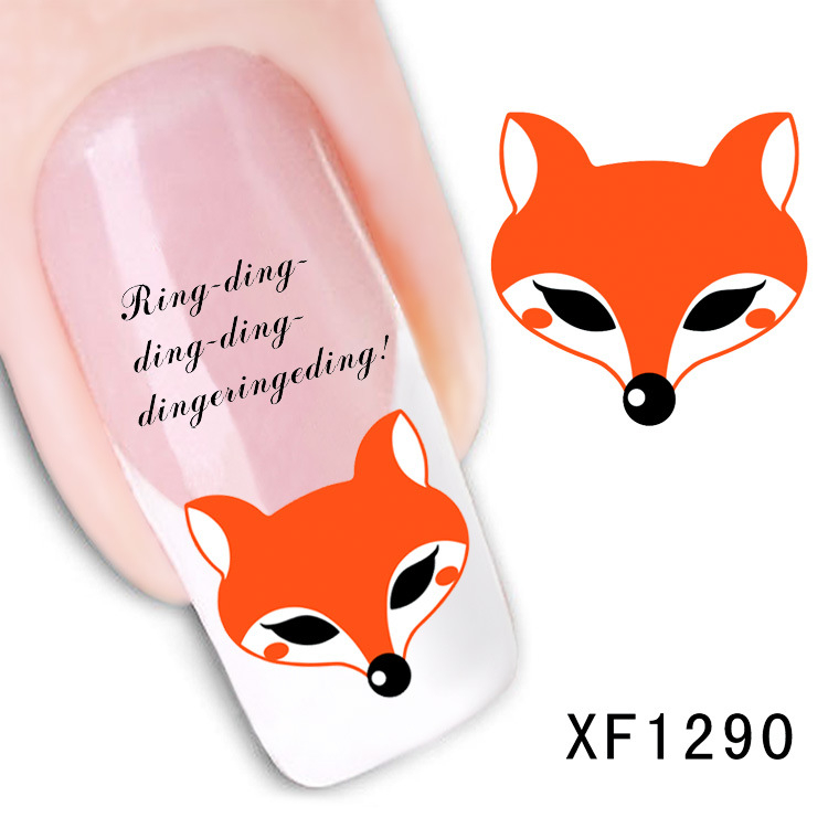 XF1289-1294 Water Nail Sticker