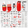 F465 DIY Design 3D Self Adhesive Chinese Nail Art Sticker