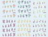 Flower Water Nail Sticker