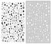 CB-089 3D Moon Star Nail Art Sticker