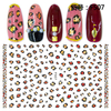 F507 DIY Design 3D Self Adhesive Leopard Print Nail Art Sticker