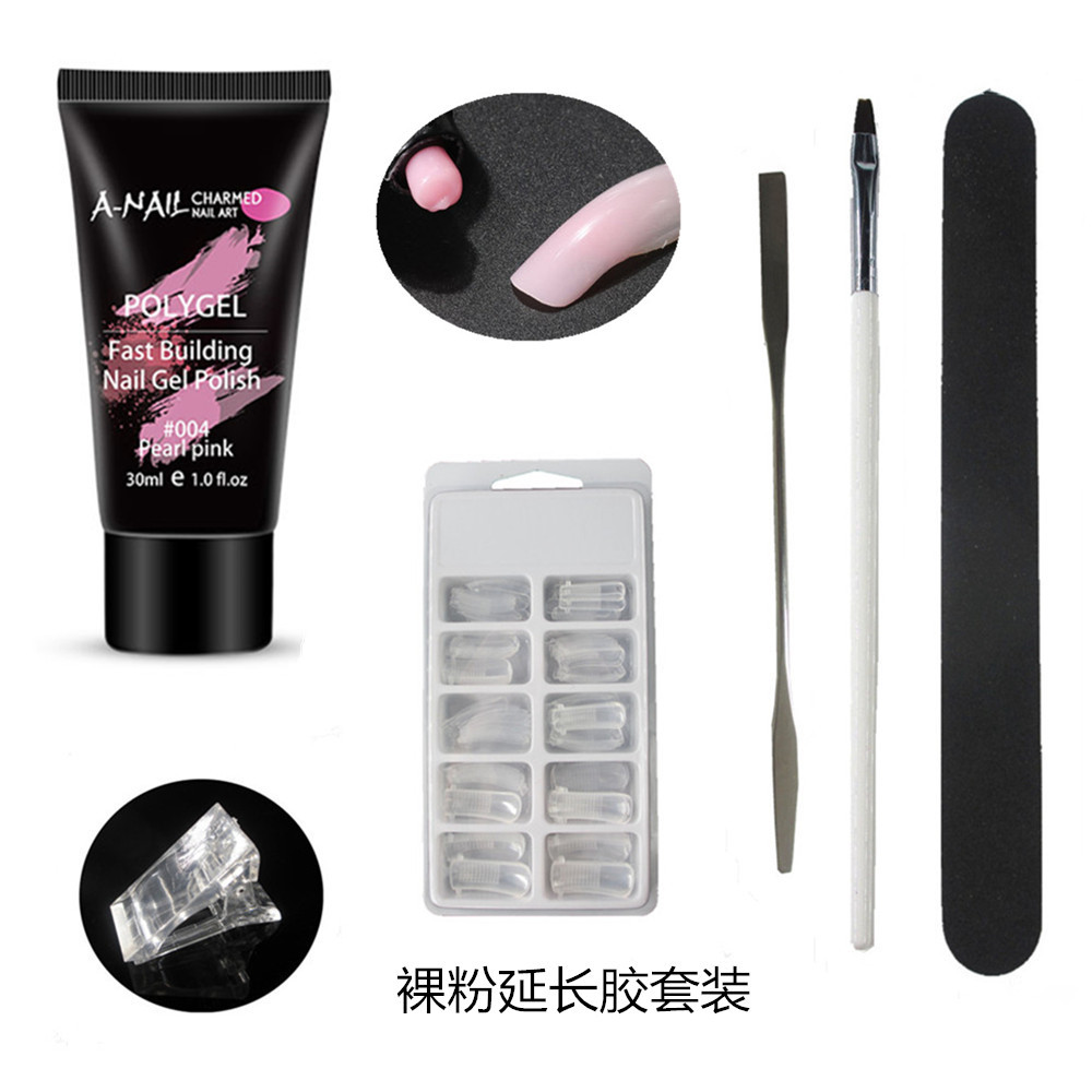 Nail Polish Builder Polygel Set Nail Art Tools