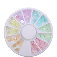 Water drop Jelly Nail Rhinestone