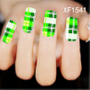 XF1540-1545 Lattice Water Nail Sticker