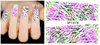 XF1474-1479 Leopard Water Nail Sticker
