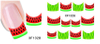 XF1325-1330 Water Nail Sticker