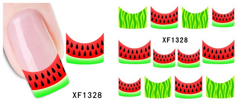 XF1325-1330 Water Nail Sticker
