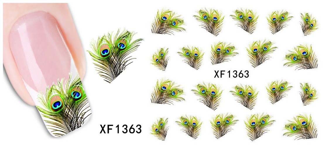 XF1361-1366 Water Nail Sticker