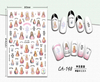 CA-148 3D Holy Christ Nail Sticker