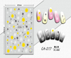 CA-217 3D Dandelion Nail Sticker
