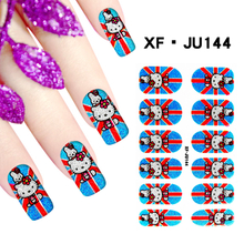 JU144 Full Cover Nail Polish Sticker 