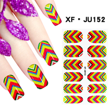 JU152 Full Cover Nail Polish Sticker 