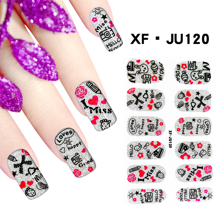 JU120 Nail Polish Sticker 