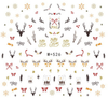 M+522-530 Christmas Water Nail Sticker 