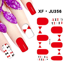 JU356 Full Cover Nail Polish Sticker 