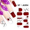 JU354 Full Cover Nail Polish Sticker 