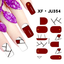 JU354 Full Cover Nail Polish Sticker 