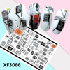 XF3066 3D Self Adhesive Nail Sticker 