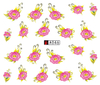 A043-048 Flower Water Nail Sticker