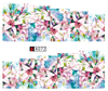 A067-072 Flower Water Nail Sticker