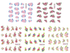 Flower Water Nail Sticker Nail Decal