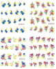 Flower Water Nail Sticker