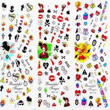 HOT130-132 Cool Water Nail Sticker