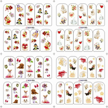 Water Nail Sticker(Single Or 4 in 1)