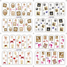 Water Nail Sticker(Single Or 4 in 1)