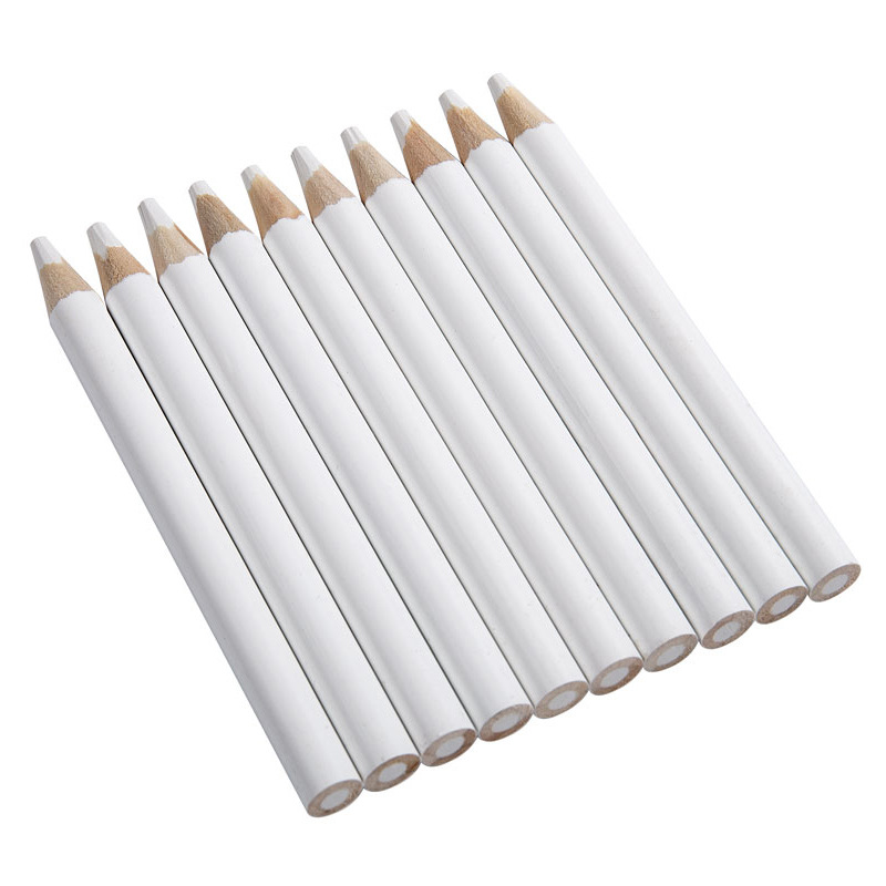 Short White Wax Rhinestone Pick Up Pen