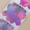 2020 New Holographic Laser Flower Nail Form