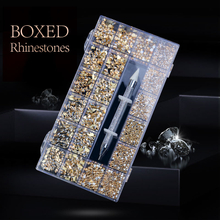 AB Color Nail Rhinestones with Rhinestone Dotting Pen