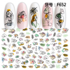 F652 Summer 3D Nail Sticker 