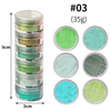 Candy Fluorescent Blooming Nail Powder Set