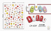 CA639 Japanese Style Self-adhesive Nail Art Sticker