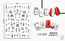 CA658 Self-adhesive Nail Art Sticker
