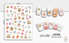 CA599 Winter Dear Self-adhesive Nail Art Sticker