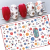 F731 Flower Self-adhesive Nail Sticker 2021 New