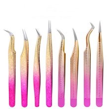Professional Eyelash Extension Tweezers Different Shape