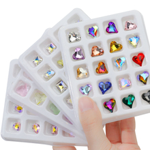 Hearts Diamond Crystal Symphony Nail Art Rhinestone