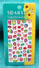 5D Embossed Halloween Nail Sticker